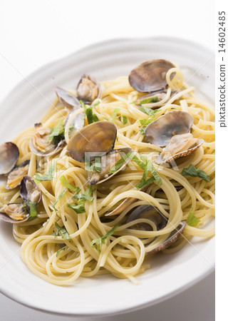 Spaghetti with clams 14602485