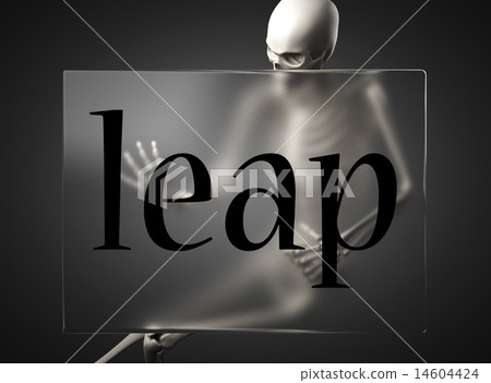 leap word on glass and skeleton leap word on glass and skeleton 14604424