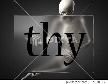 thy word on glass and skeleton thy word on glass and skeleton 14610117