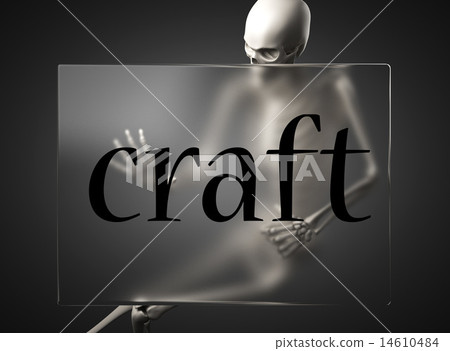 craft word on glass and skeleton craft word on glass and skeleton 14610484