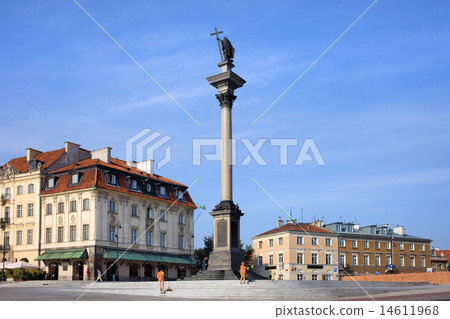 King Sigismund's Column in Warsaw 14611968