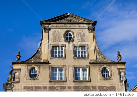 Old House Roofline in Gdansk Old House Roofline in Gdansk 14612160