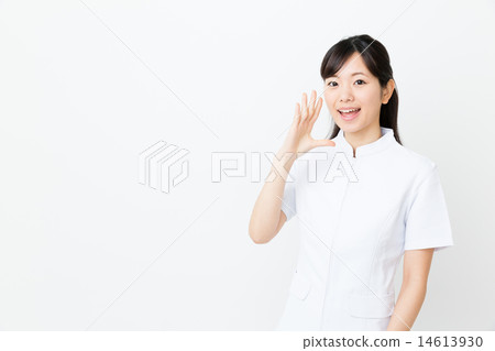 Nurse White Back Image Nurse White Back Image 14613930