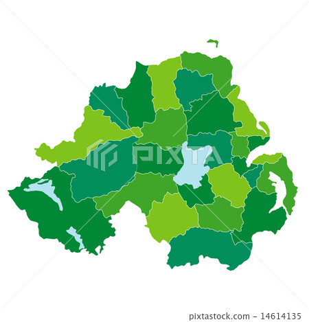 北愛爾蘭地圖國家 14614135