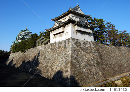 Nagoya Castle Southwest corner oar 14615480