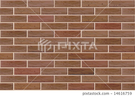 Vector seamless brick wall. 14616759