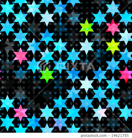 abstract blue grunge star seamless 14621785
