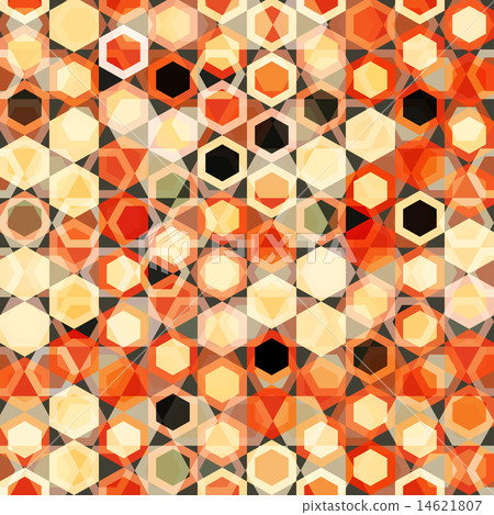 Abstract cells seamless texture 14621807