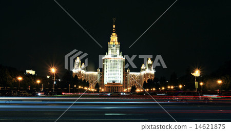 moscow night MSU 14621875