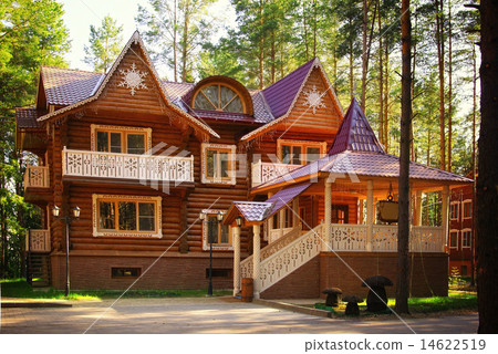 wooden cottage house wooden cottage house 14622519