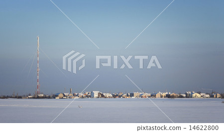 cityscape in winter 14622800