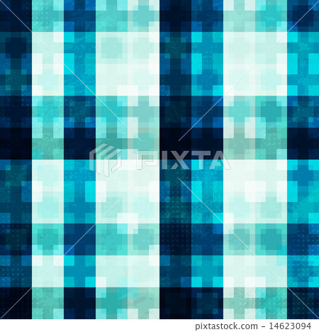 blue light mosaic seamless pattern 14623094