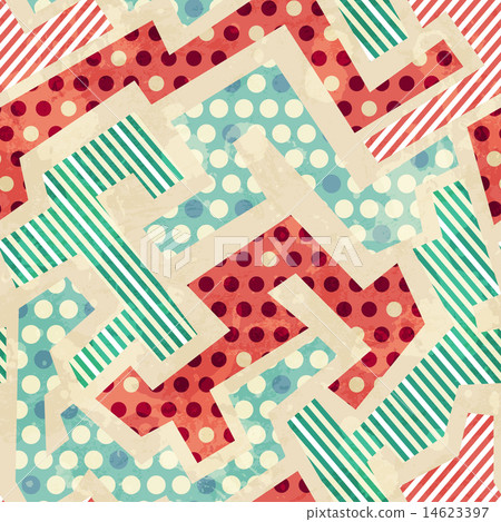 geometric cloth seamless pattern 14623397