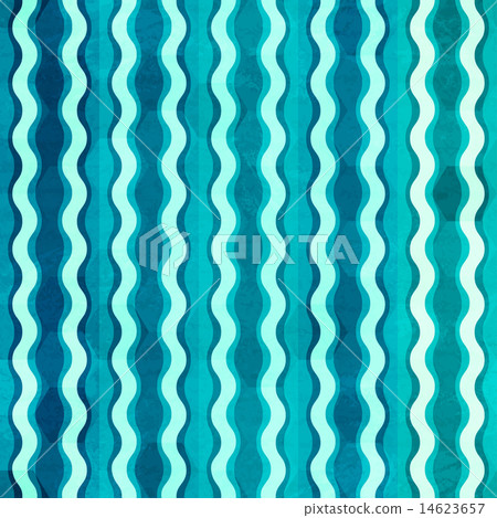 wave seamless pattern with grunge effect 14623657