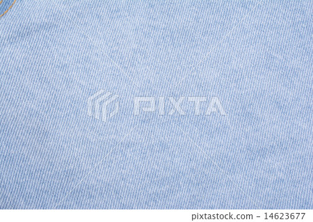 Blue cotton fabric texture background. Blue cotton fabric texture background. 14623677