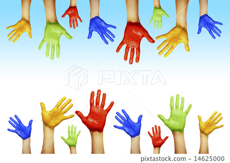 hands of different colors hands of different colors 14625000