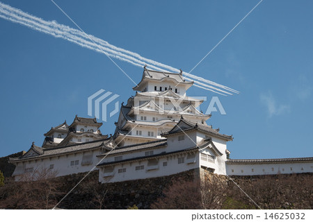 姬路鑄造修復完成儀式藍色衝動慶祝飛行 14625032