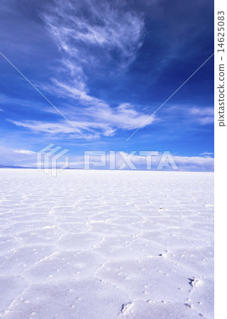 Uyuni鹽湖的蜂窩樣式 14625083