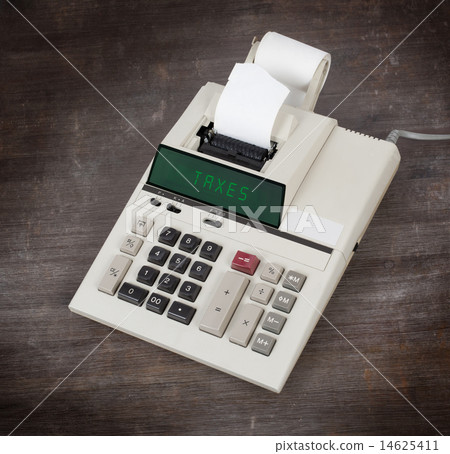 Old calculator - taxes Old calculator - taxes 14625411