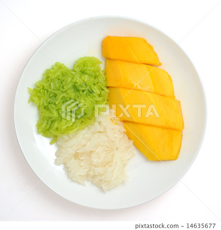 Sticky Rice with Mango 14635677