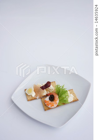 格雷厄姆餅乾canapé 14635924