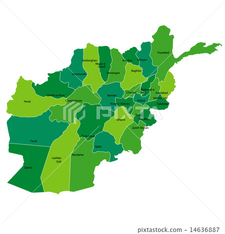 阿富汗地圖國家 阿富汗地圖國家 14636887