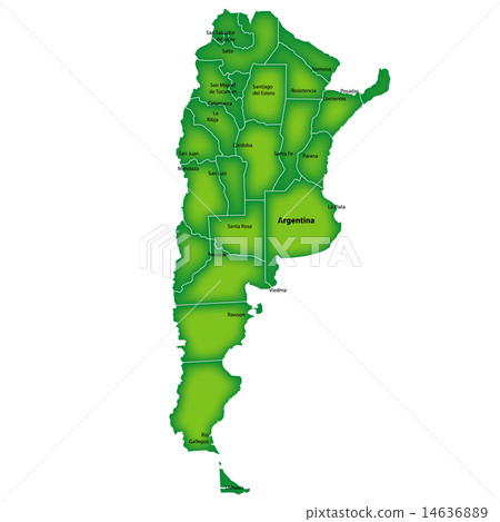 阿根廷地圖國家 阿根廷地圖國家 14636889