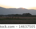 Sunset in spring 14637505