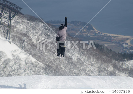 自由式免費滑雪跳台 14637539
