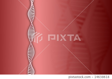 Spiral black _ Red background _ Three shadows 14638618