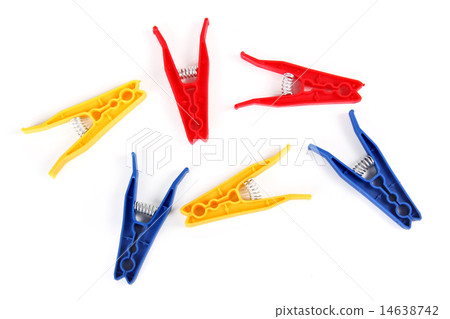 Plastic clothespins Plastic clothespins 14638742