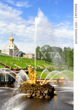 Samson Fountain in Peterhof Palace 14639006