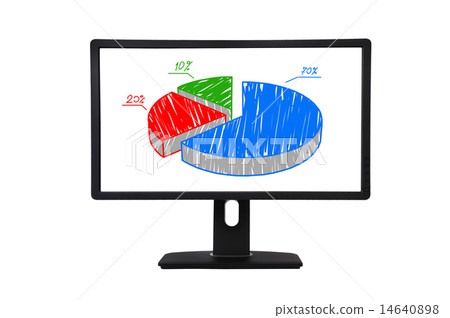 chart in monitor chart in monitor 14640898