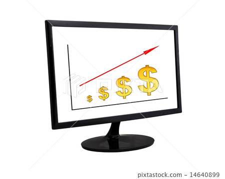 black monitor black monitor 14640899
