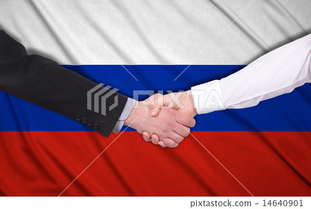 Russia flag 14640901