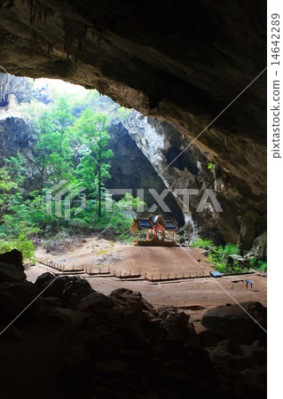 king rama v pavilion in lime stone cave thailand 14642289