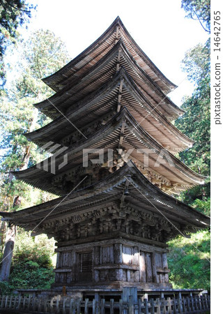 Haguroyama五層塔 14642765