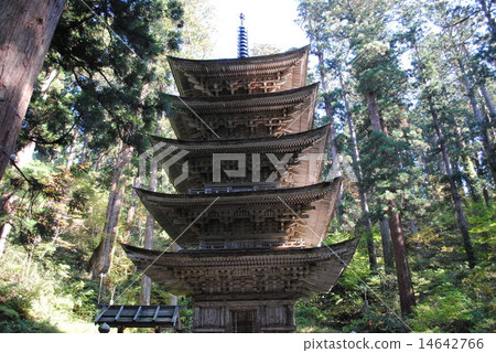 Haguroyama五層塔 14642766