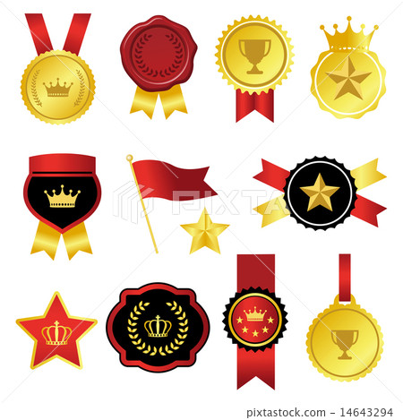 屢獲殊榮的標誌圖標集 14643294
