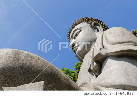 Stone buddha in Chin Swee Caves Temple Stone buddha in Chin Swee Caves Temple 14643938