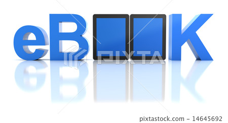 eBook word with digital tablets 14645692