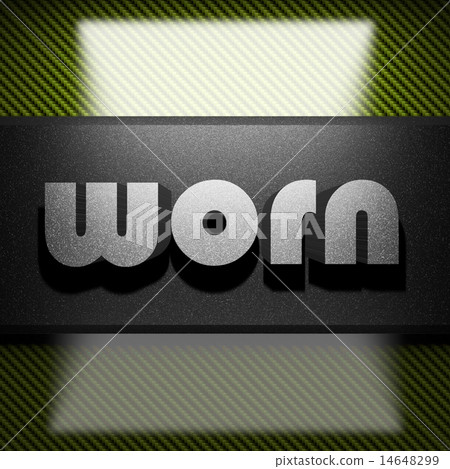 worn word of iron on carbon worn word of iron on carbon 14648299