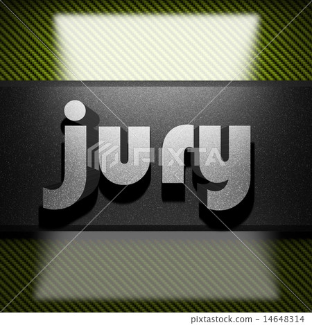 jury word of iron on carbon 14648314
