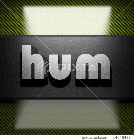 hum word of iron on carbon 14648481