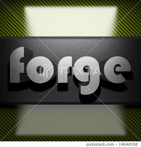 forge word of iron on carbon 14648598