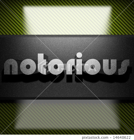 notorious word of iron on carbon 14648622