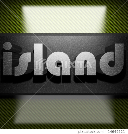 island word of iron on carbon 14649221
