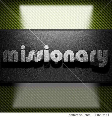 missionary word of iron on carbon 14649441