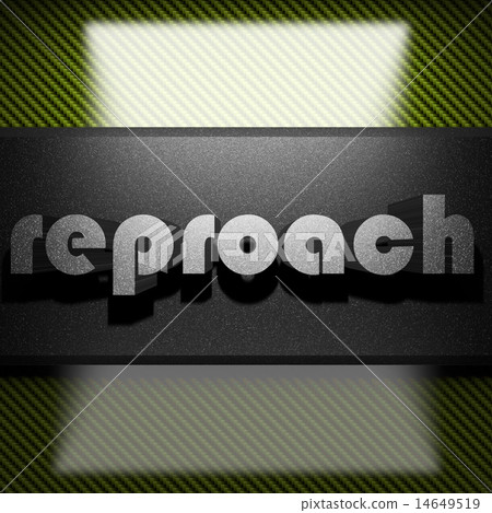 reproach word of iron on carbon 14649519