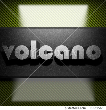 volcano word of iron on carbon volcano word of iron on carbon 14649565